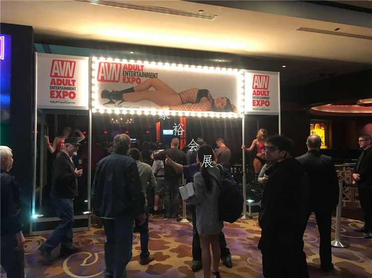 美國成人展AVN首日，豪裕會(huì)展現(xiàn)場報(bào)道