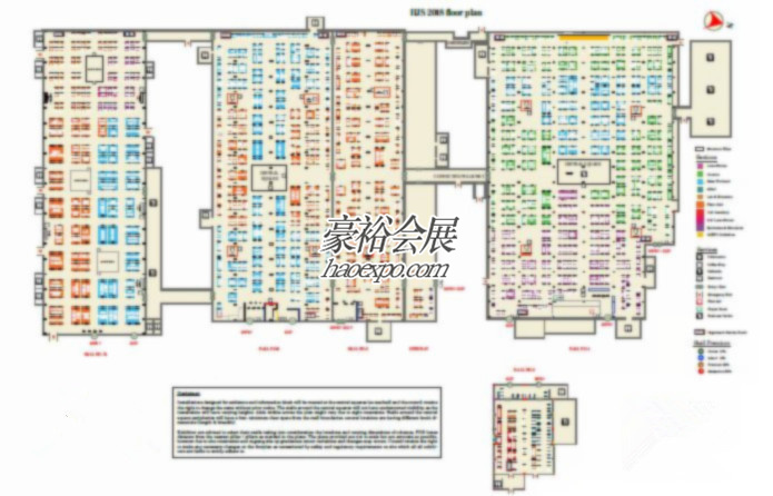 印度孟買國際珠寶展展位圖