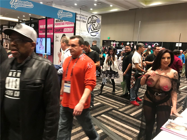 拉斯維加斯成人展AVN首日現(xiàn)場情況