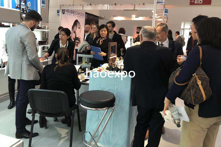 2019慕尼黑珠寶鐘表展展會現場