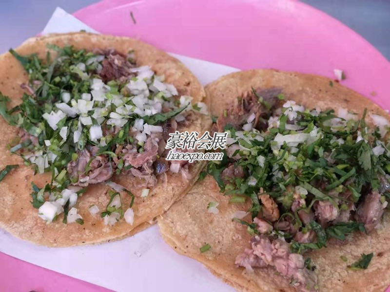 豪裕展團(tuán)墨西哥成人展用餐情況