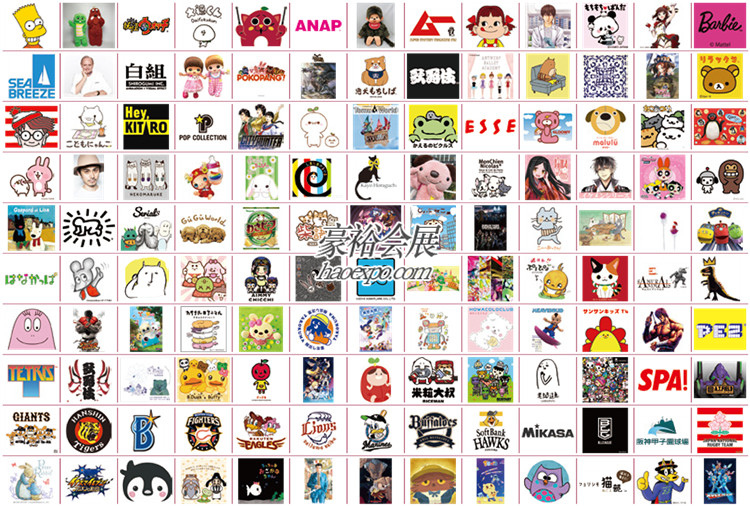 日本授權(quán)展licensing Japan眾多品牌薈萃