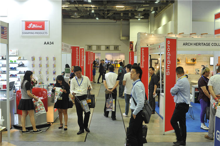 新加坡文具及辦公用品展展會(huì)現(xiàn)場(chǎng)