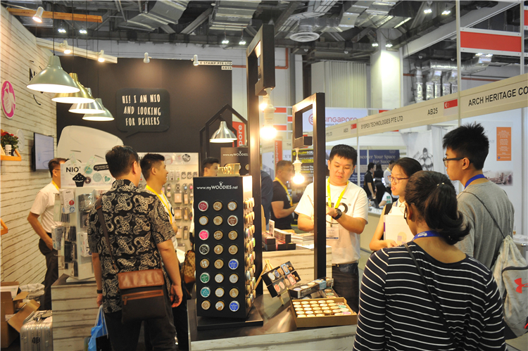 新加坡文具及辦公用品展展會(huì)現(xiàn)場(chǎng)