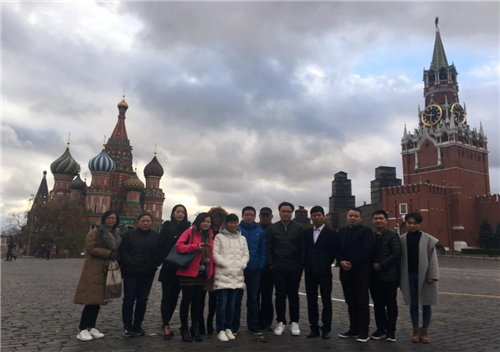 豪裕團隊暢游莫斯科