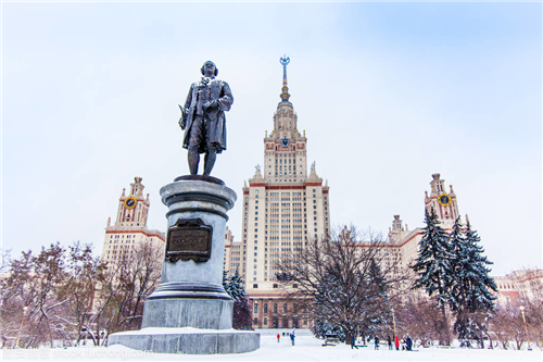 俄羅斯莫斯科大學外景一覽