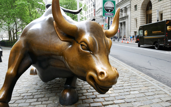 打卡美國華爾街