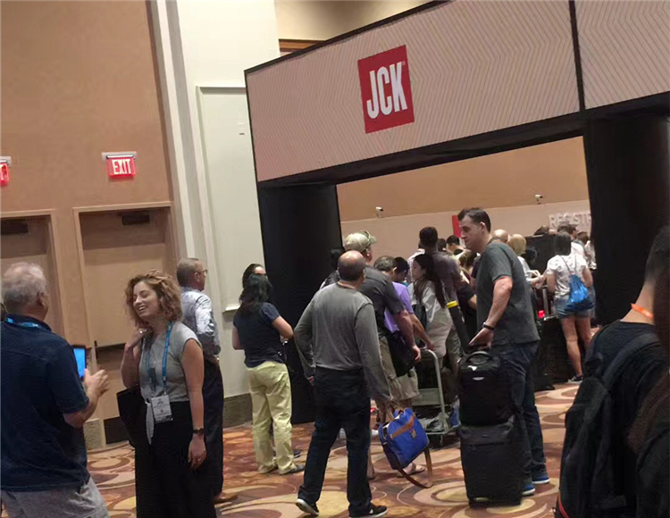 JCK珠寶展展會(huì)現(xiàn)場