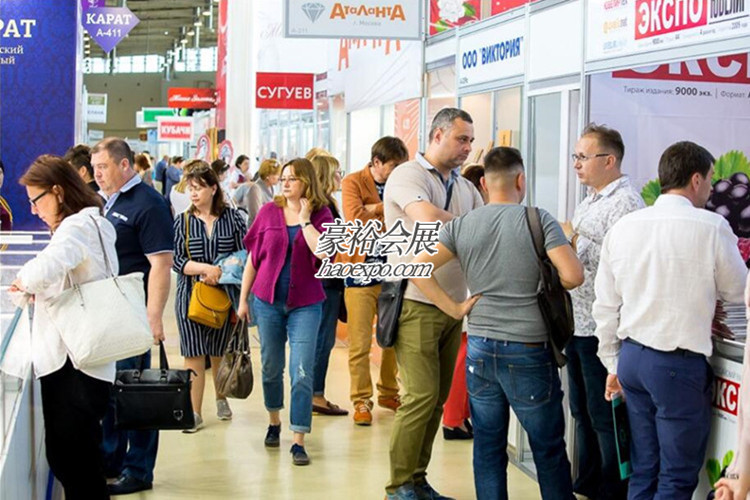 莫斯科珠寶展展會(huì)現(xiàn)場(chǎng)