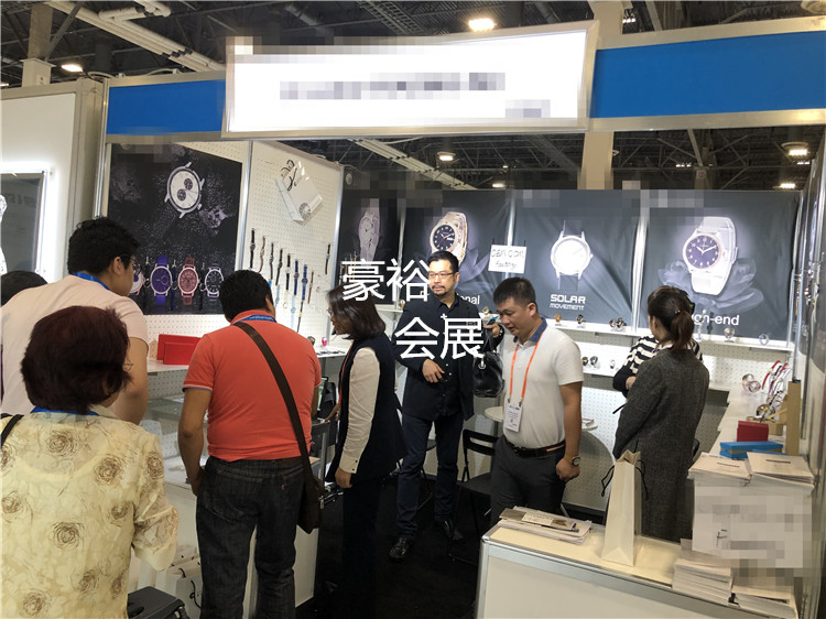 豪裕展團(tuán)19年JCK展會展出現(xiàn)場