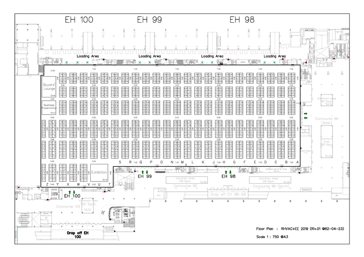 泰國(guó)空調(diào)制冷展及電子展圖紙
