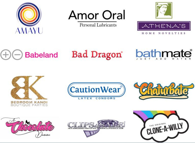 美國紐約成人展部分參展商名錄