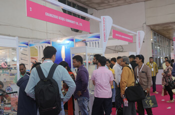 印度化妝品展COSMO TECH EXPO展會現(xiàn)場