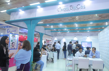 印度化妝品展COSMO TECH EXPO展會現(xiàn)場