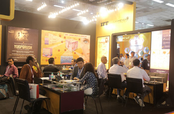 印度美容展COSMO TECH EXPO展會現(xiàn)場