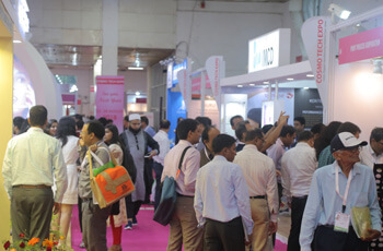 印度美容展COSMO TECH EXPO展會現(xiàn)場