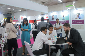 印度美容展COSMO TECH EXPO展會現(xiàn)場