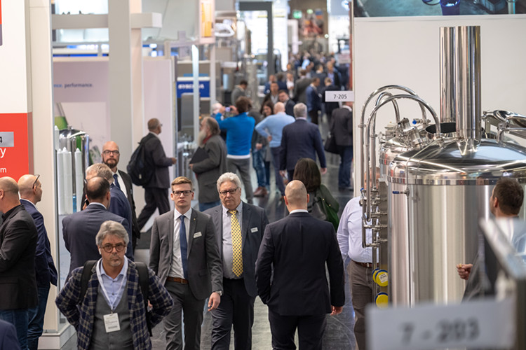 德國紐倫堡啤酒及飲料展BrauBeviale展會現(xiàn)場